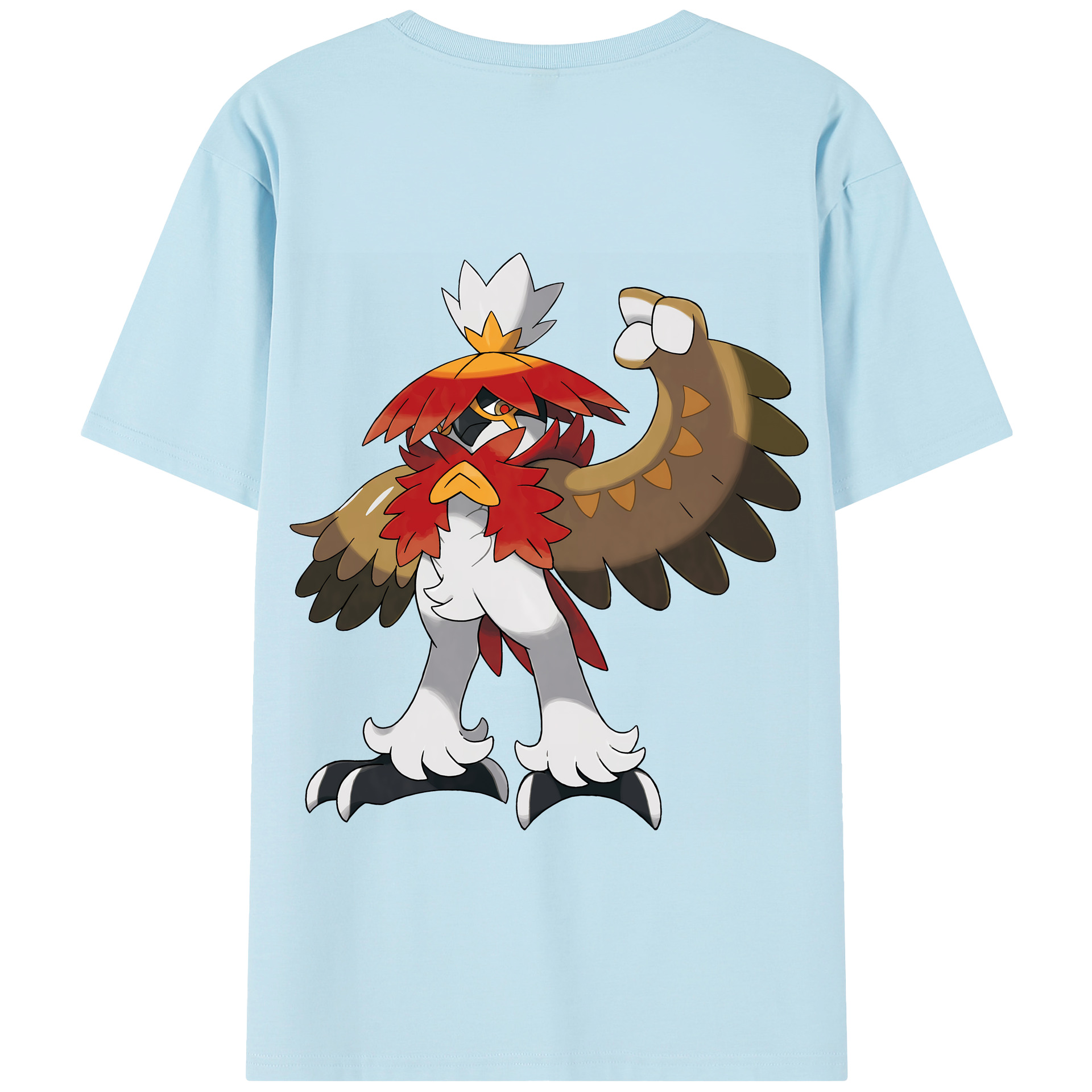 （画像用） ポケットモンスター Pokémon 綿100％半袖Tシャツ（背面プリント）